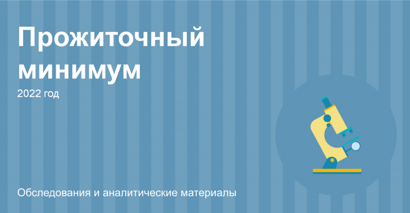 Прожиточный минимум в Новосибирской области в 2022 году
